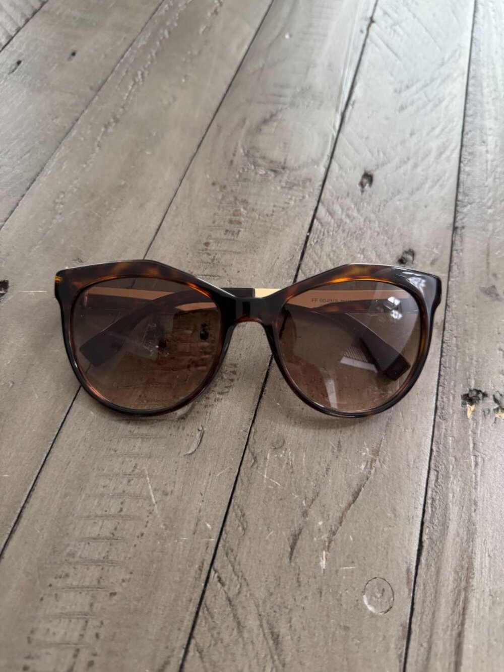 FENDI Mohha Sunglasses Tortoise FF 0049/S PGMCC Prescription Lenses